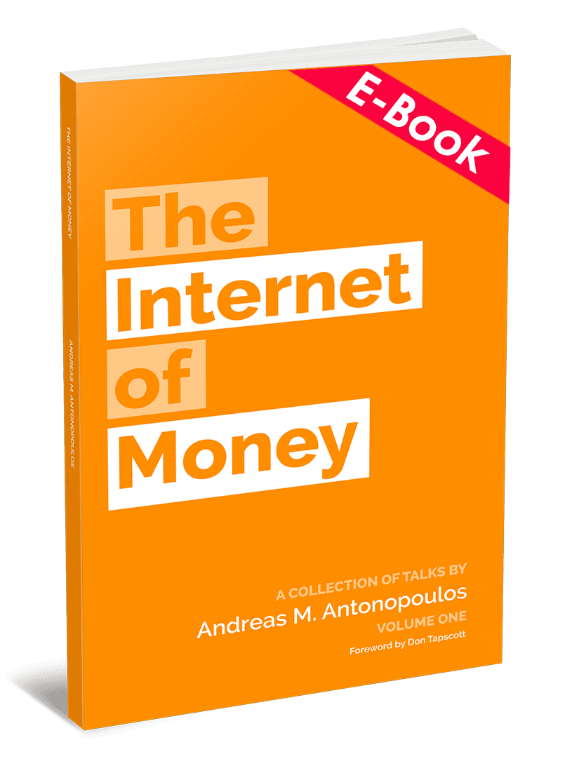 The Internet of Money book cover